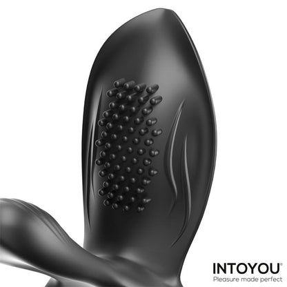 INTOYOU - DAXER DOBLE ANILLO PARA EL PENE CON ESTIMULADOR DE CLÍTORIS