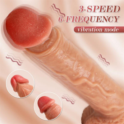 XISE - DEAN DILDO CON THRUSTING Y VIBRACIÓN 8