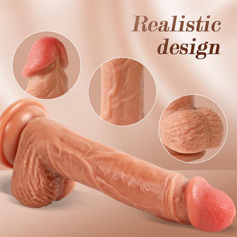 XISE - DEAN DILDO CON THRUSTING Y VIBRACIÓN 8