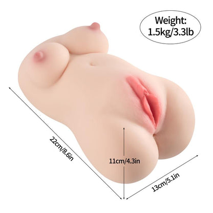 XISE - DEBBIE MINI TORSO CON VIBRACIÓN 1.5 KG