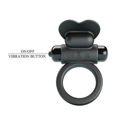 PRETTYLOVE - DEBONAIRE ANILLO PARA EL PENE CON VIBRACIÓN