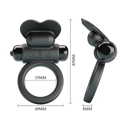 PRETTYLOVE - DEBONAIRE ANILLO PARA EL PENE CON VIBRACIÓN