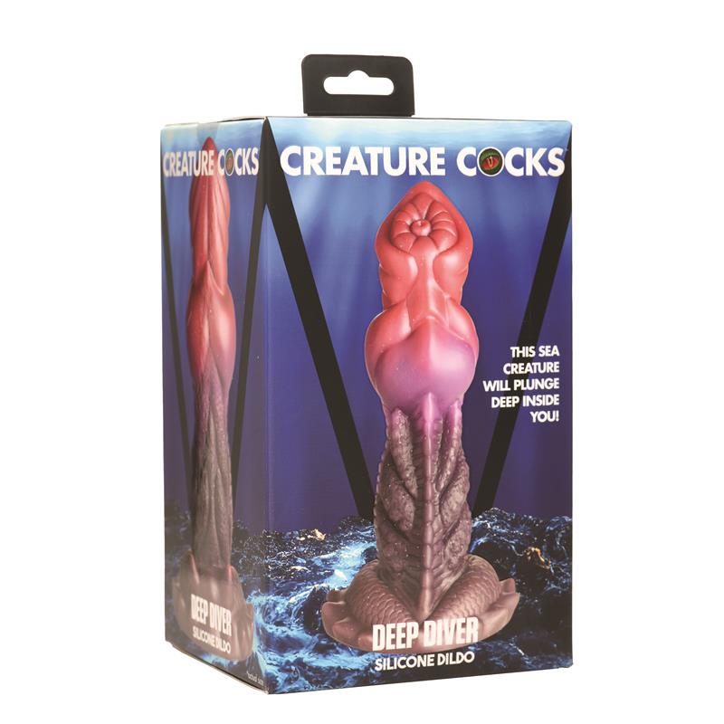 CREATURE COCKS - DEEP DIVER DILDO SILICONA