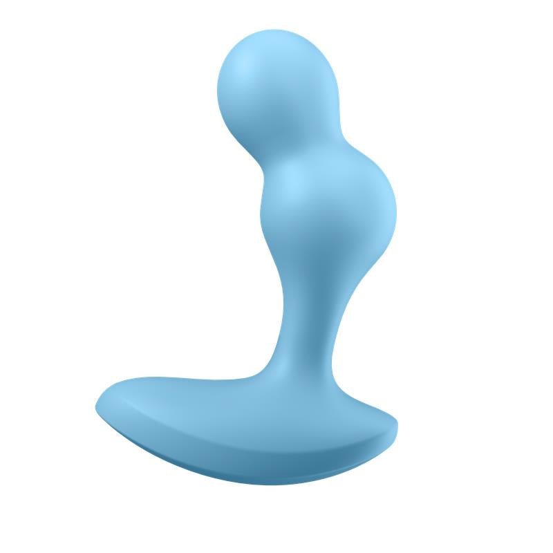 SATISFYER - DEEP DIVER PLUG ANAL CON VIBRACIÓN APP SATISFYER CONNECT AZUL