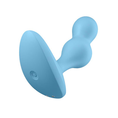 SATISFYER - DEEP DIVER PLUG ANAL CON VIBRACIÓN APP SATISFYER CONNECT AZUL