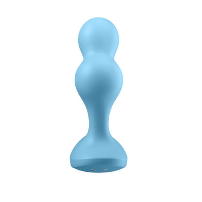 SATISFYER - DEEP DIVER PLUG ANAL CON VIBRACIÓN APP SATISFYER CONNECT AZUL
