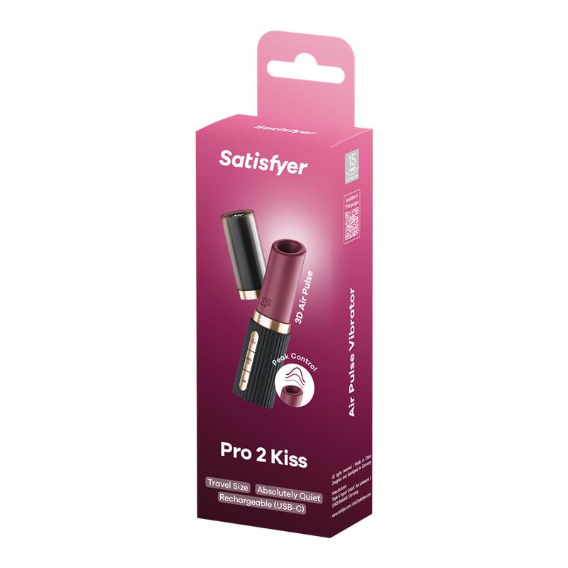 SATISFYER - DEEP KISS AIR PULSE VIBRATOR