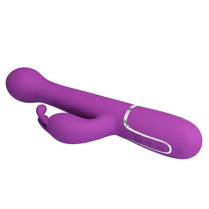 PRETTYLOVE - DEJON VIBRADOR CON THRUSTING Y ROTACIÓN TWINKLED
