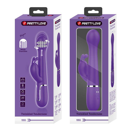 PRETTYLOVE - DEJON VIBRADOR CON THURSTING Y ROTACIÓN TWINKLED