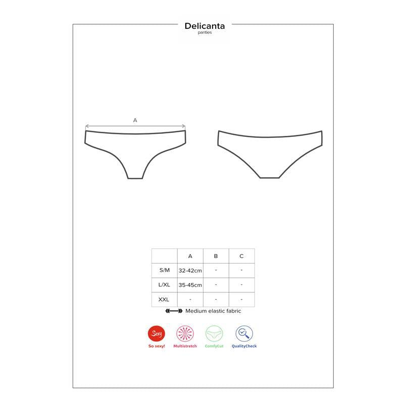 OBSESSIVE - DELICANTA BRAGUITAS L/XL