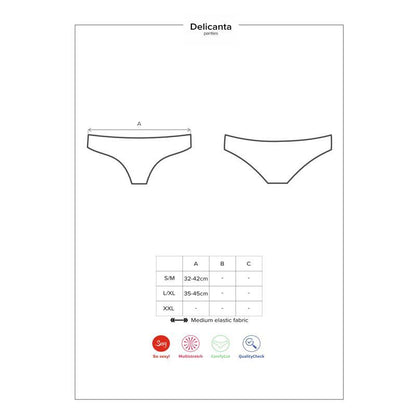 OBSESSIVE - DELICANTA BRAGUITAS L/XL