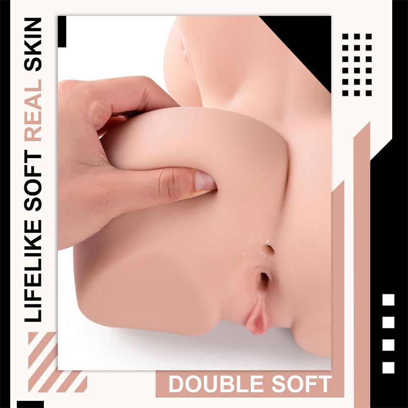 XISE - DELILAH MINI TORSO CON VIBRACIÓN 4.7 KG