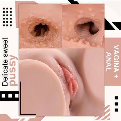 XISE - DELILAH MINI TORSO CON VIBRACIÓN 4.7 KG