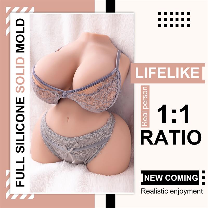 XISE - DELILAH MINI TORSO CON VIBRACIÓN 4.7 KG