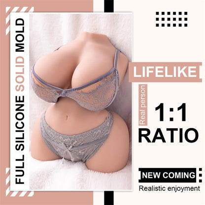 XISE - DELILAH MINI TORSO CON VIBRACIÓN 4.7 KG