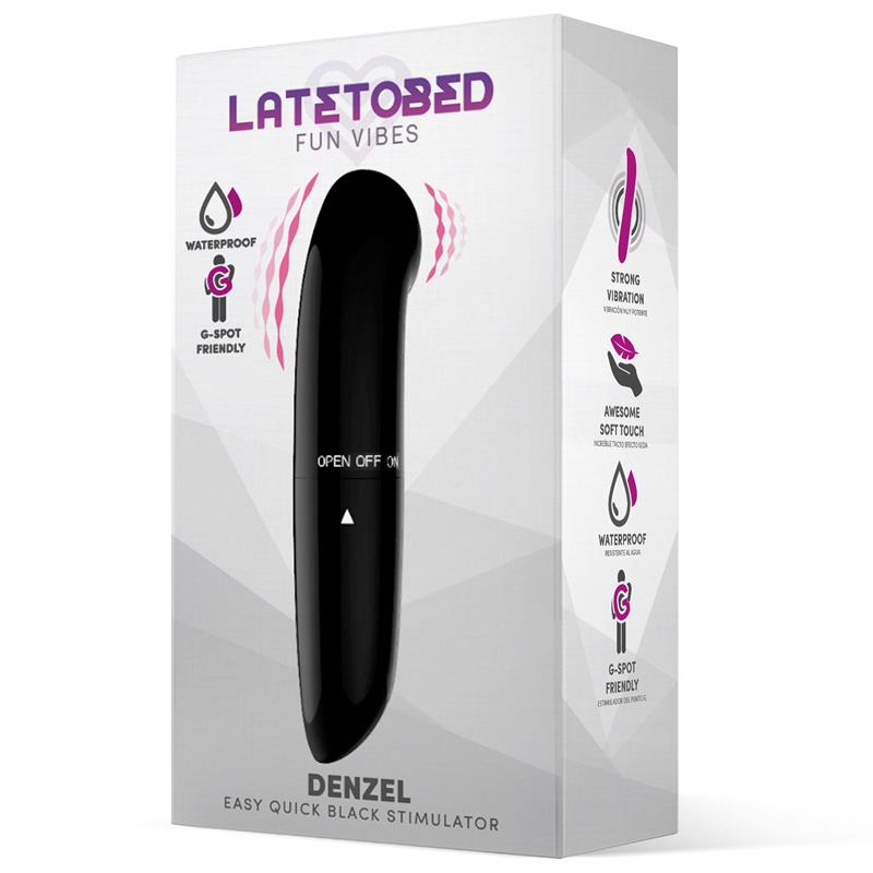 LATETOBED - DENZEL ESTIMULADOR EASY QUICK NEGRO