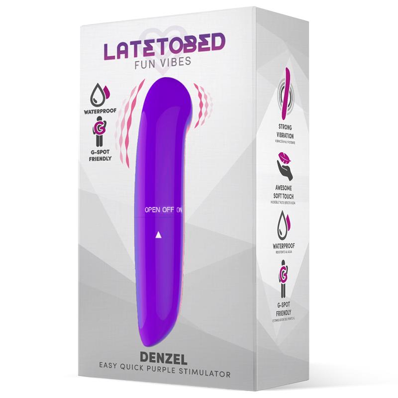 LATETOBED - DENZEL ESTIMULADOR EASY QUICK PÚRPURA