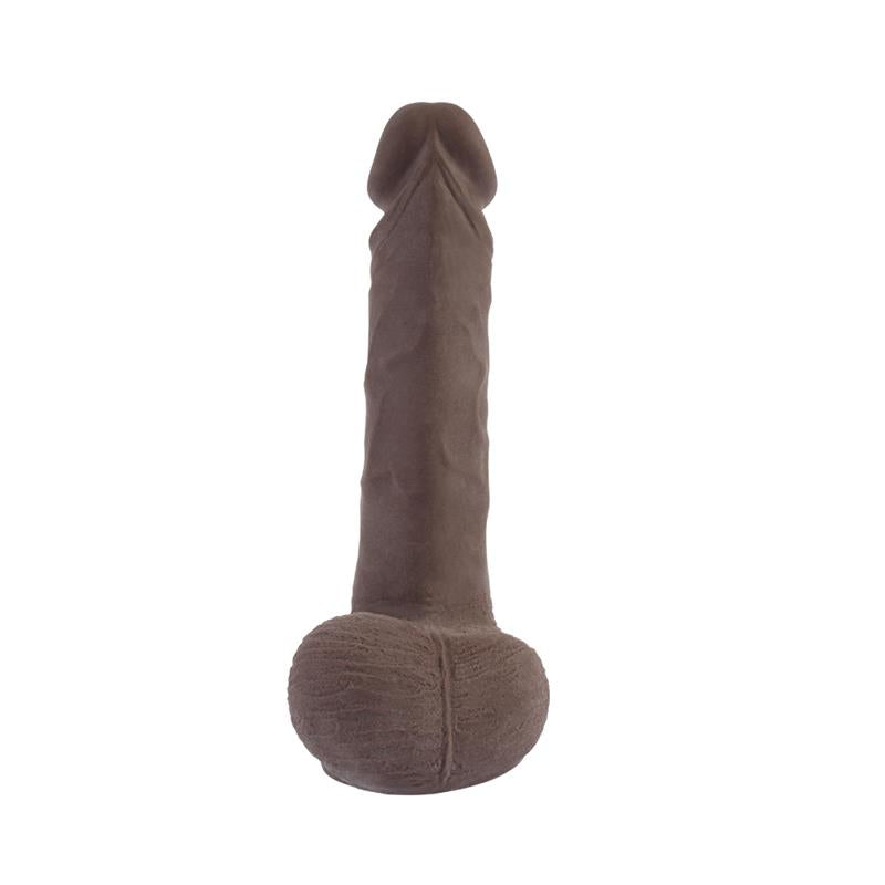 CHISA - DESIRE SNIPER DILDO DUAL DENSITY MARRÓN 23CM