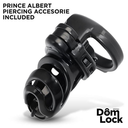 DOMLOCK - DETENTION JAULA PARA EL PENE CON ACCESORIO PARA PRINCE ALBERT