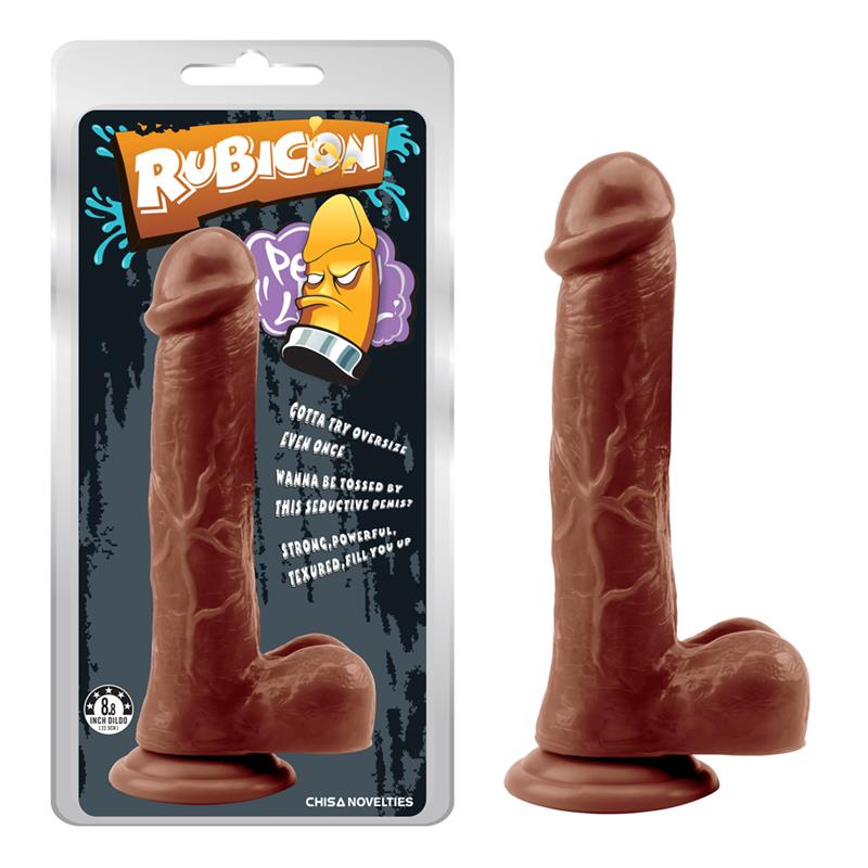 CHISA - DEVIL INSIDE DILDO 8.8 - 22.5CM MARRÓN