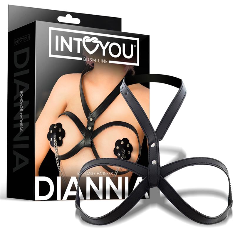 INTOYOU BDSM LINE - DIANNIA ARNÉS DE PECHO BONDAGE