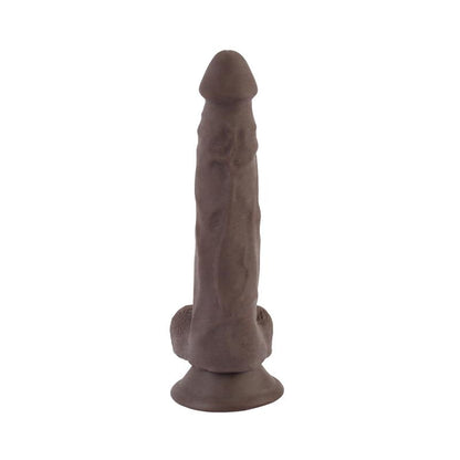 CHISA - DICTATOR DILDO DUAL DENSITY MARRÓN 20.5CM