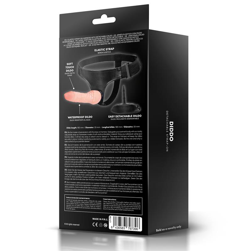 HARNESS COLLECTION LATETOBED - DIDDO ARNÉS CON DILDO DESMONTABLE