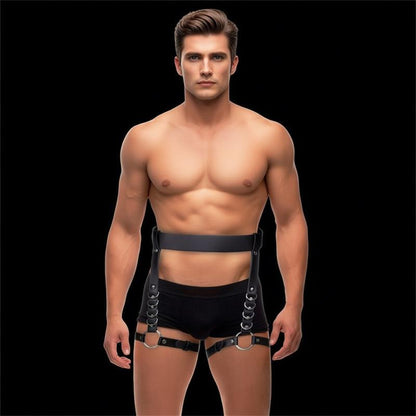 INTOYOU BDSM LINE - DIDIER ARNÉS PARA PIERNAS Y CINTURA AJUSTABLE
