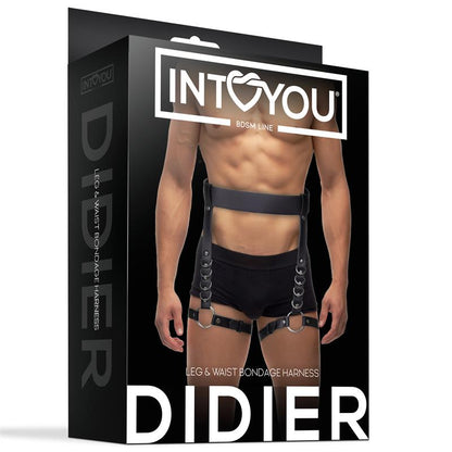 INTOYOU BDSM LINE - DIDIER ARNÉS PARA PIERNAS Y CINTURA AJUSTABLE