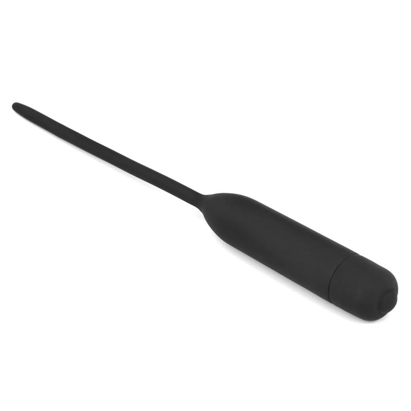 LOVETOY - DILATADOR DE URETRA CON VIBRACIÓN NEGRO