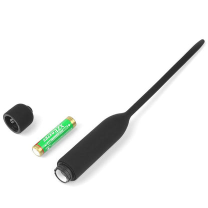 LOVETOY - DILATADOR DE URETRA CON VIBRACIÓN NEGRO