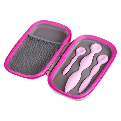 FEMINTIMATE - DILATADORES VAGINALES INTIMRELAX ROSA SILICONA