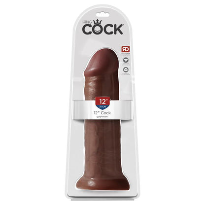 KING COCK - DILDO 12 MARRON