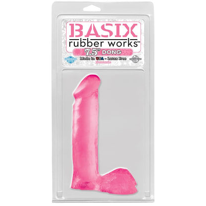 BASIX RUBBER WORKS - DILDO 19,05 CM ROSA
