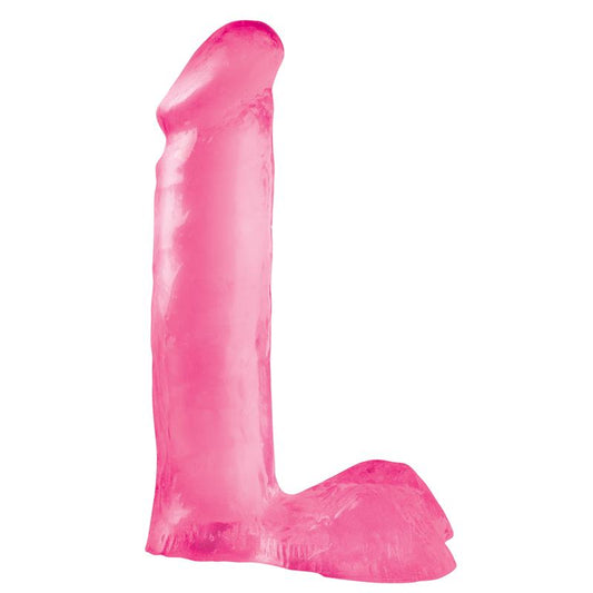 BASIX RUBBER WORKS - DILDO 19,05 CM ROSA