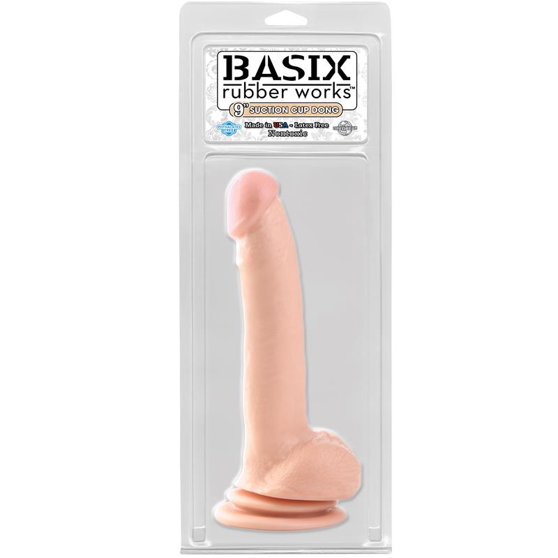 BASIX RUBBER WORKS - DILDO 22,9 CM NATURAL