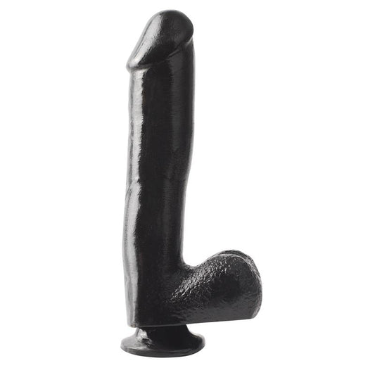 BASIX RUBBER WORKS - DILDO 25,4 CM NEGRO