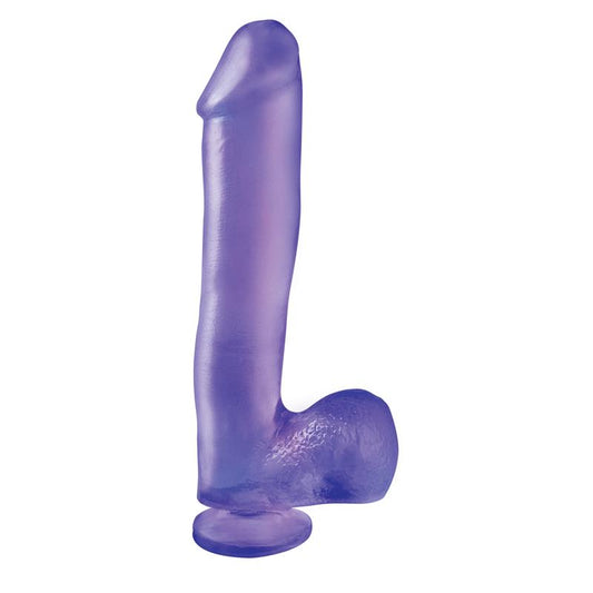 BASIX RUBBER WORKS - DILDO 25,4 CM PÚRPURA