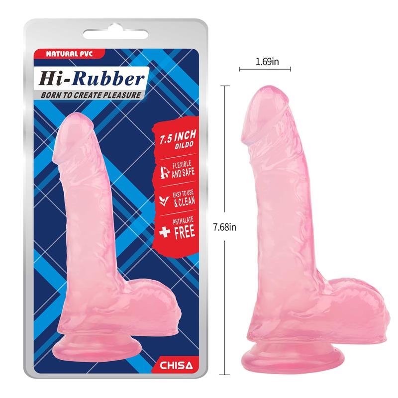 CHISA - DILDO 7.5 - 19.5CM ROSA