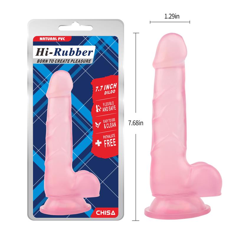 CHISA - DILDO 7.7 - 19.5CM ROSA