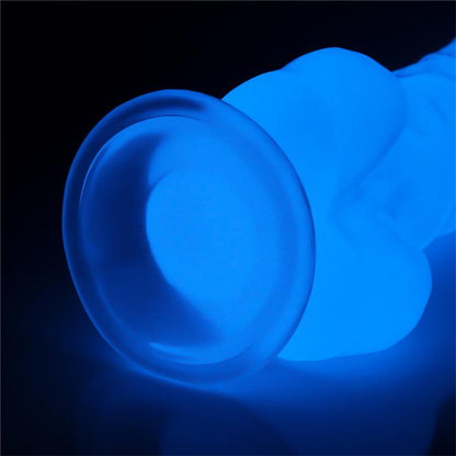 LOVETOY - DILDO 8.5 LUMINO LUZ AZUL