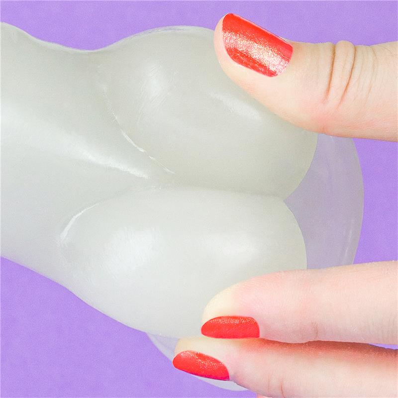 LOVETOY - DILDO 8.5 LUMINO LUZ AZUL
