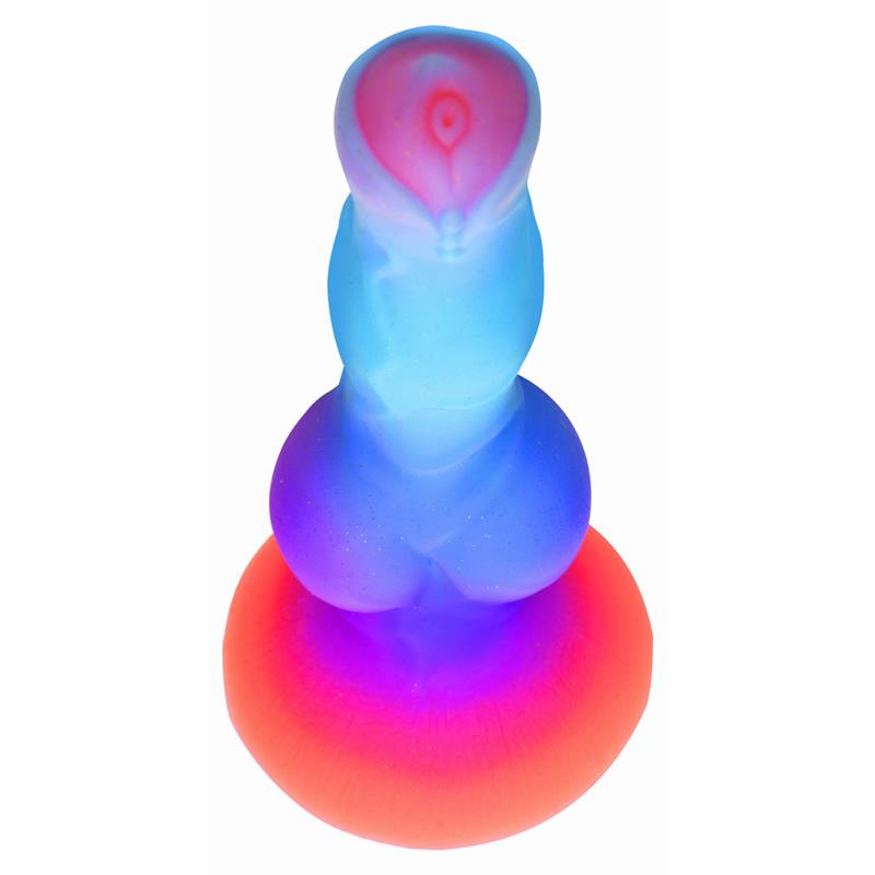 CREATURE COCKS - DILDO ALIEN BRILLA EN LA OSCURIDAD 8.5