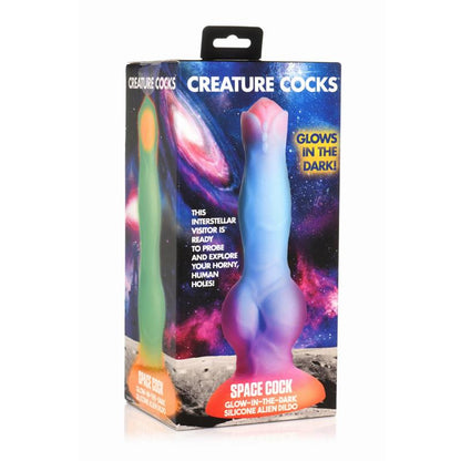 CREATURE COCKS - DILDO ALIEN BRILLA EN LA OSCURIDAD 8.5