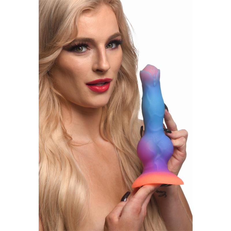 CREATURE COCKS - DILDO ALIEN BRILLA EN LA OSCURIDAD 8.5