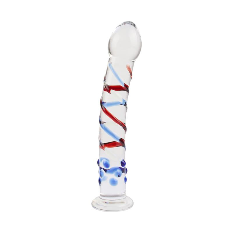 CHISA - DILDO ANAL DE CRISTAL ICE-LOLY 7.1
