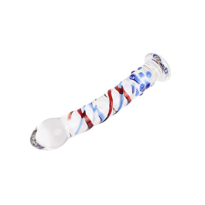 CHISA - DILDO ANAL DE CRISTAL ICE-LOLY 7.1