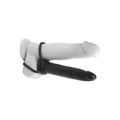 ANAL FANTASY COLLECT. - DILDO ANAL DOUBLE TROUBLE - COLOR NEGRO