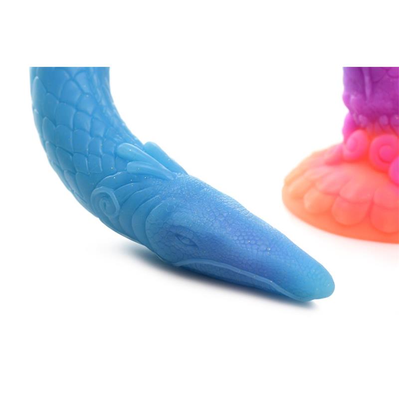 CREATURE COCKS - DILDO ANAL DRAGON BRILLA EN LA OSCURIDAD