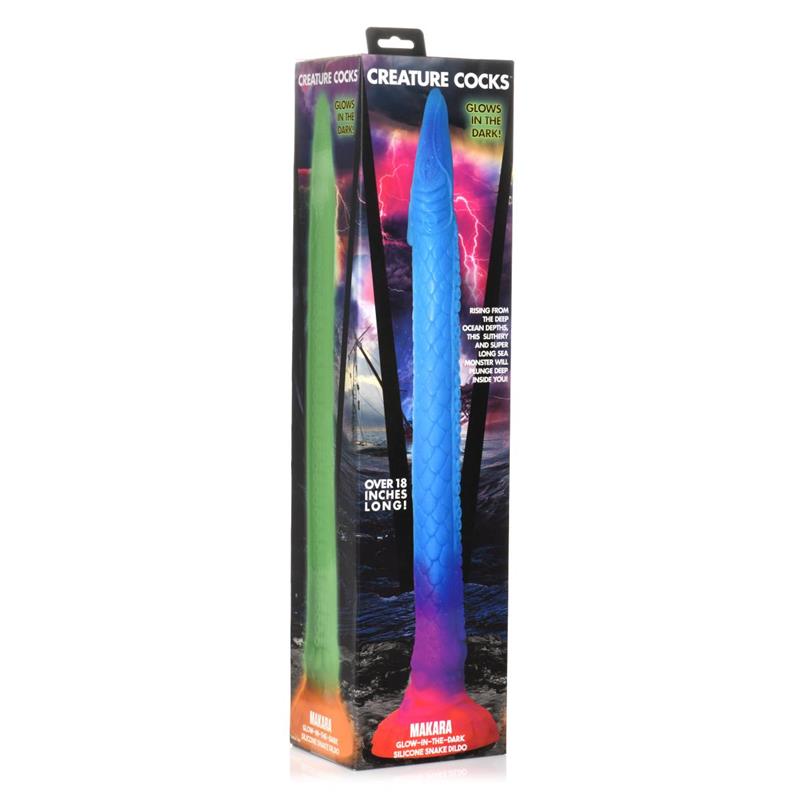 CREATURE COCKS - DILDO ANAL DRAGON BRILLA EN LA OSCURIDAD